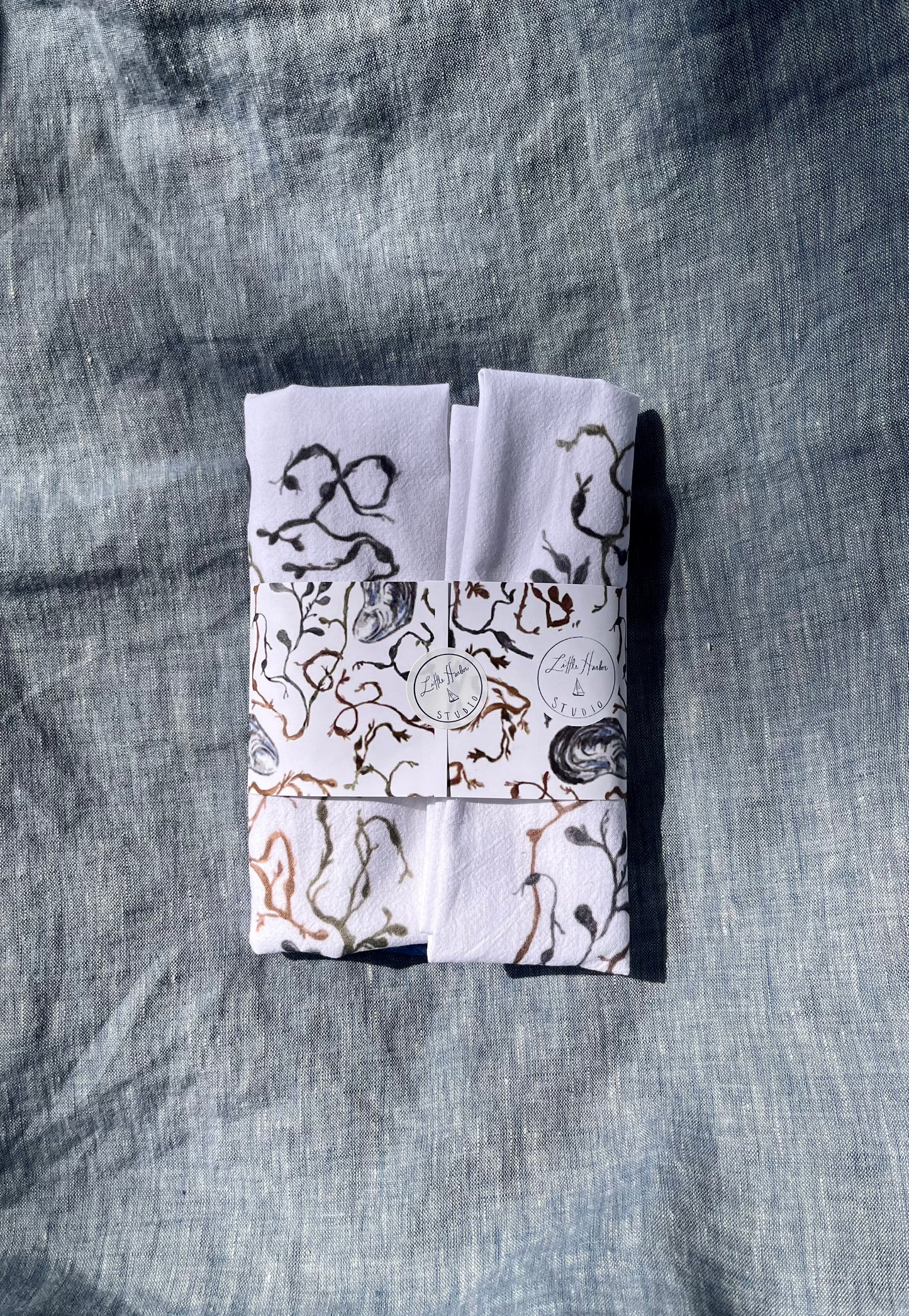 Blue Lobster Tea Towel